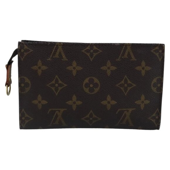 LOUIS VUITTON Monogram Bucket PM Accessory Pouch LV Auth 99773 - Picture 2 of 16